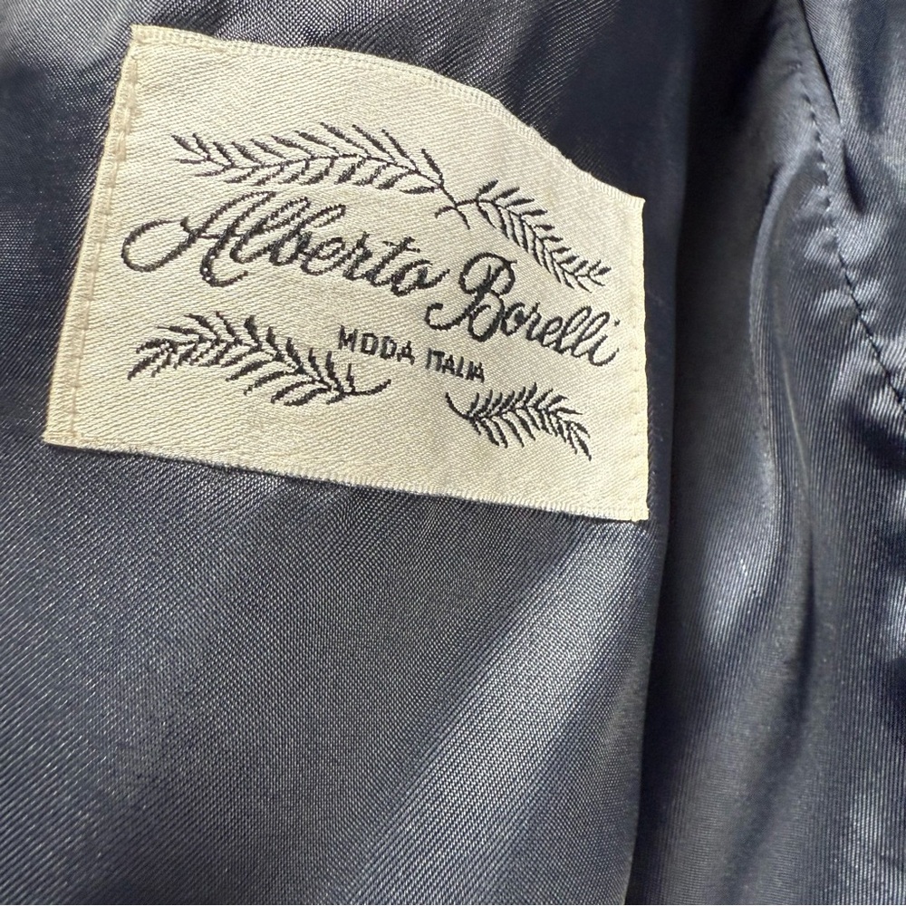 Alberto Borelli Wool Transformable Double Breaste… - image 5